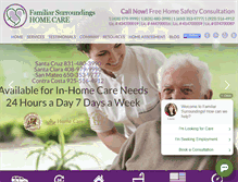 Tablet Screenshot of fshomecare.com
